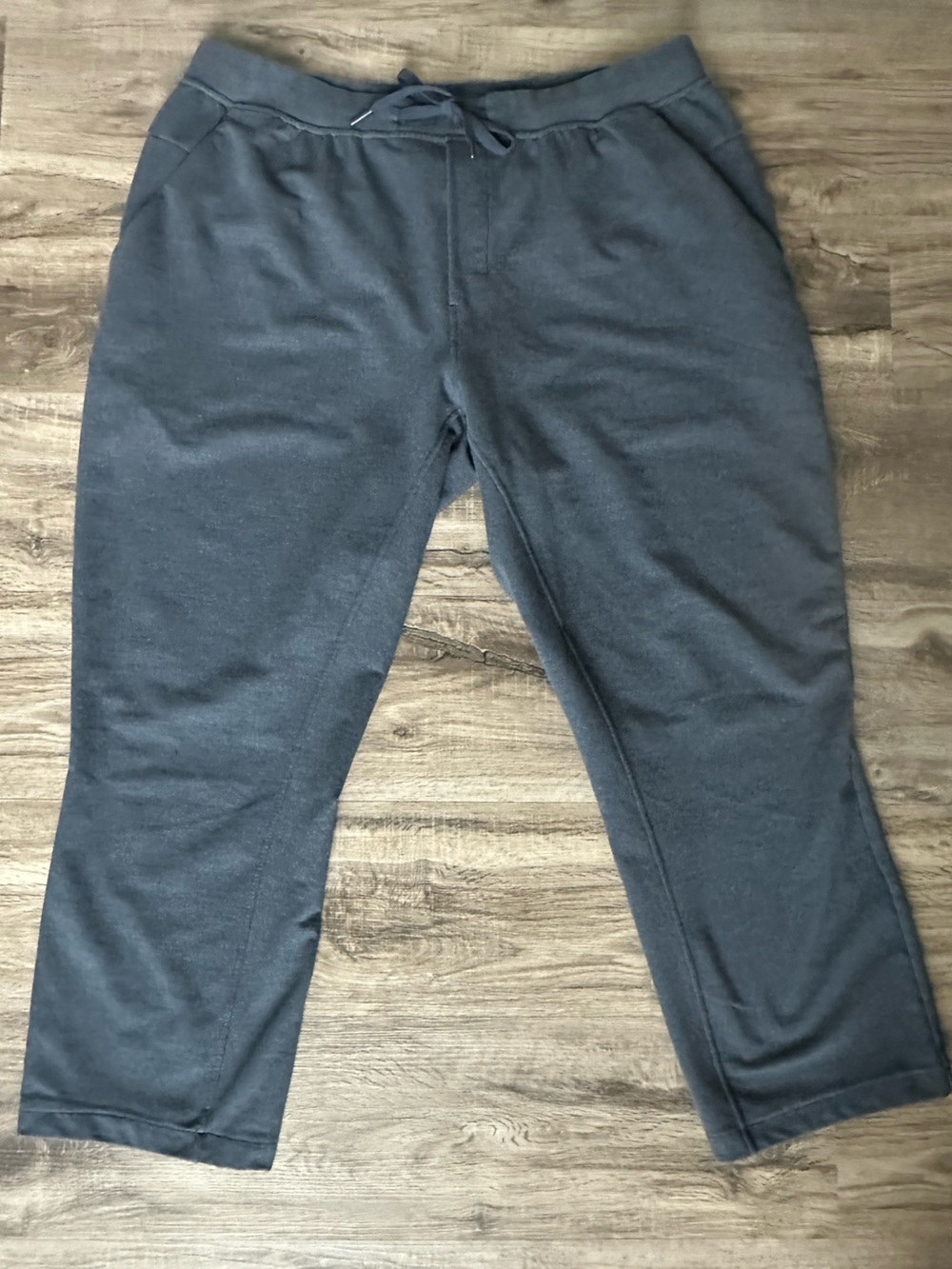 Lululemon Men’s LM5A00S Wide Leg Joggers XXL Blue Relaxed Fit Athletic Pants
